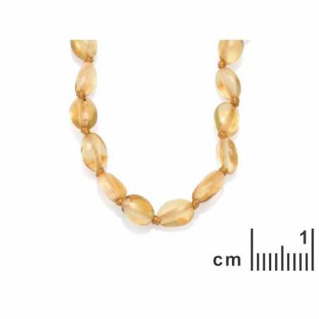 Collier bébé ambre miel Collier bébé ambre miel