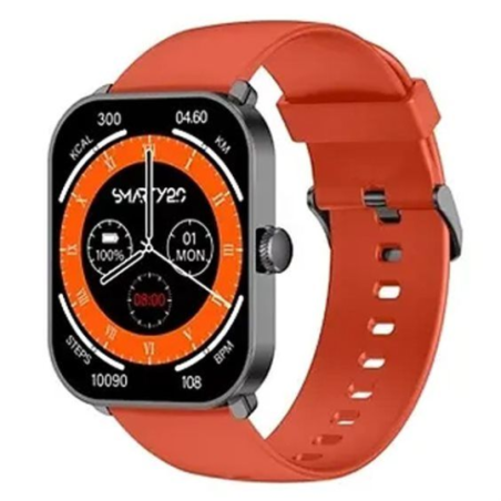 Montre connectée SMARTY 2.0 silicone orange