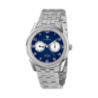 Montre LIP Himalaya bi-compax tout acier fond bleu Montre LIP Himalaya bi-compax tout acier fond bleu