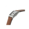 Montre LIP Churchill C18 boite carré acier bracelet cuir marron Montre LIP Churchill C18 boite carré acier bracelet cuir marron