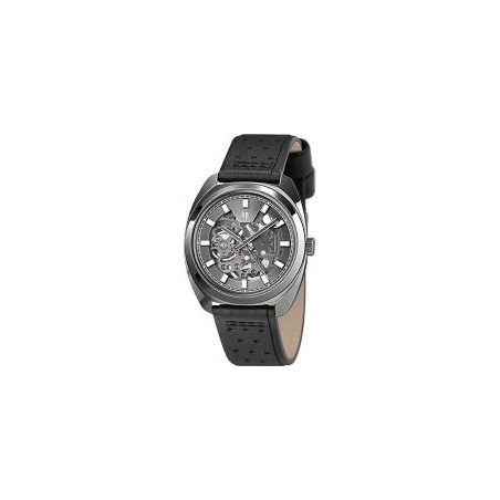 Montre Automatique LIP Général de Gaulle acier et bracelet cuir noir Montre Automatique LIP Général de Gaulle acier et bracelet cuir noir