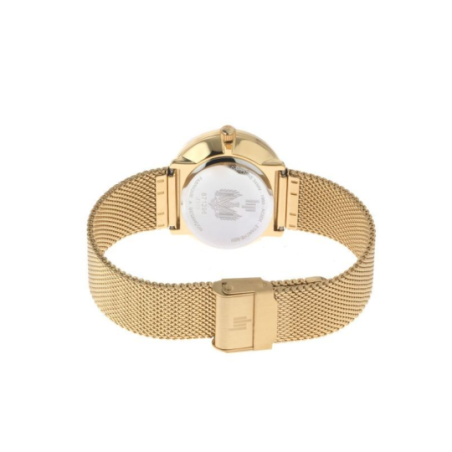 Montre LIP Dauphine 34 dame acier doré bracelet milanais Montre LIP Dauphine 34 dame acier doré bracelet milanais