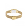 Montre LIP tout acier doré cadran rectangulaire Montre LIP tout acier doré cadran rectangulaire