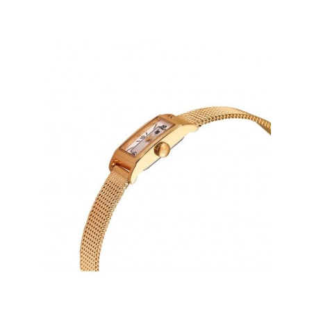 Montre LIP tout acier doré cadran rectangulaire
