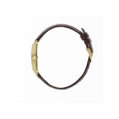 Montre LIP Churchill T18 boite doré bracelet cuir marron Montre LIP Churchill T18 boite doré bracelet cuir marron