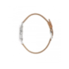Montre LIP Himalaya fond blanc bracelet cuir marron Montre LIP Himalaya fond blanc bracelet cuir marron