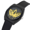 Montre ADIDAS acier noir bracelet silicone Montre ADIDAS acier noir bracelet silicone