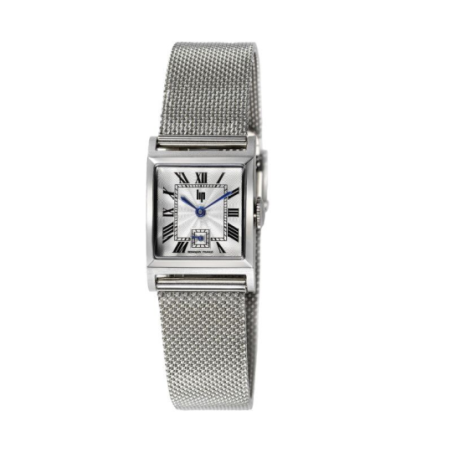 Montre LIP Churchill C18 boite carré tout acier bracelet milanais Montre LIP Churchill C18 boite carré tout acier bracelet milanais