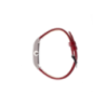 Montre dame LIP Churchill T18 acier bracelet cuir rouge