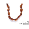 Collier bébé ambre miel cognac Collier bébé ambre miel cognac