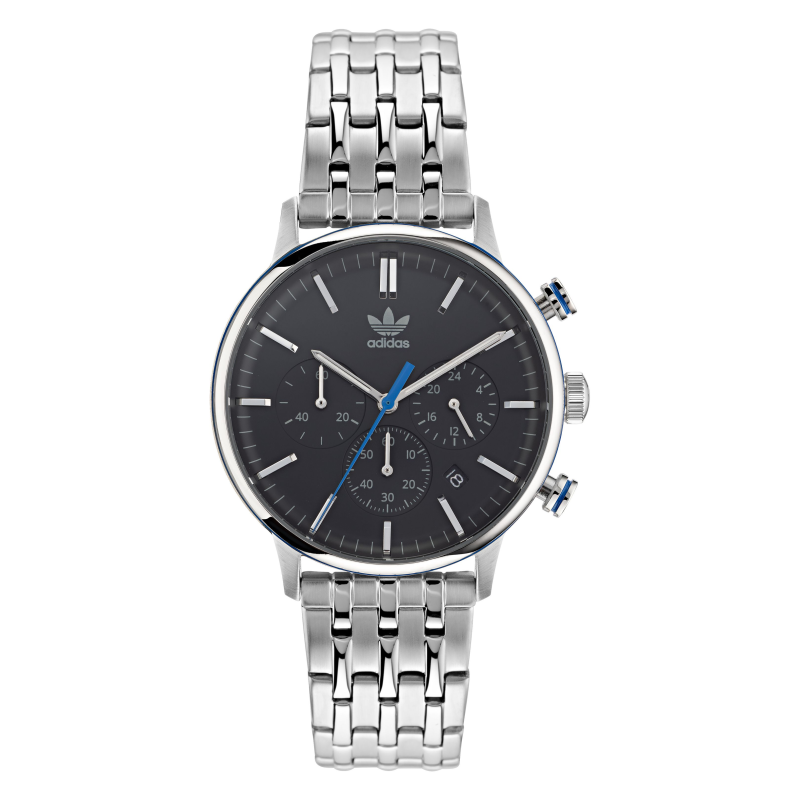Montre ADIDAS tout acier fond noir