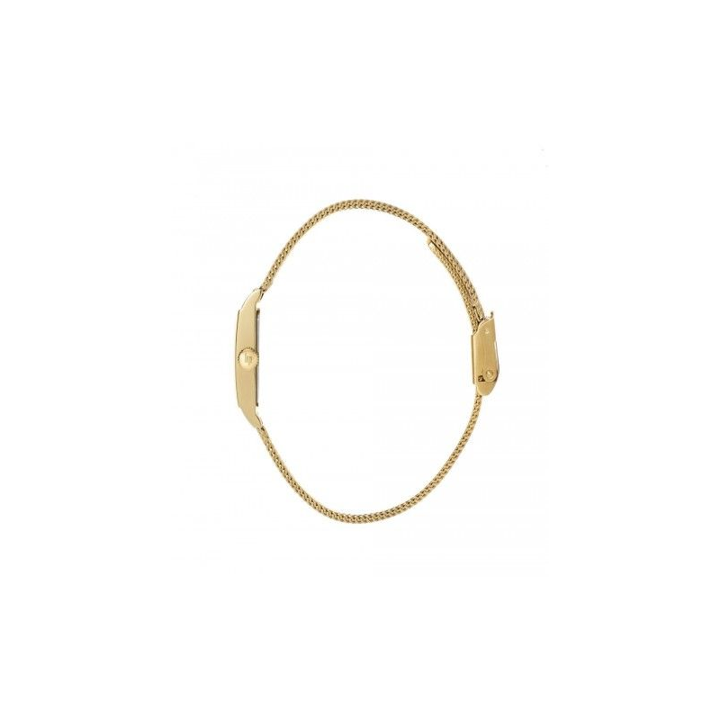 Montre LIP tout acier doré cadran rectangulaire