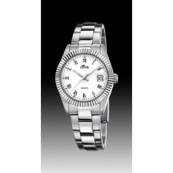 Montre LOTUS tout acier cadran chiffre romain