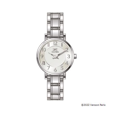 Montre CLYDA tout acier