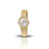 Montre LIP Dauphine 29 dame acier doré bracelet milanais