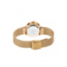 Montre LIP Dauphine 29 dame acier doré bracelet milanais