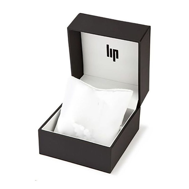 Montre LIP Dauphine 29 dame acier doré bracelet milanais