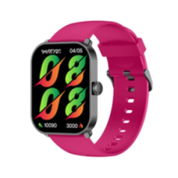 Montre connectée SMARTY 2.0 silicone rose