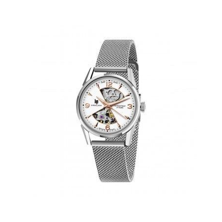 Montre dame LIP Himalaya automatique tout acier bracelet milanais