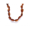 Collier bébé ambre miel cognac