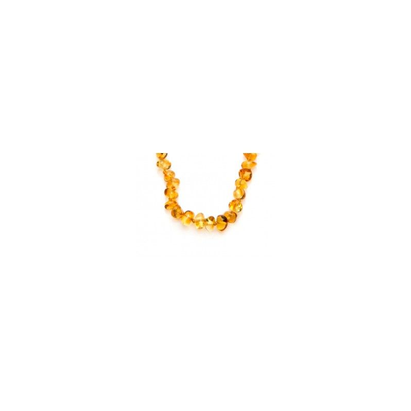Collier bébé ambre miel