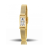 Montre LIP tout acier doré cadran rectangulaire